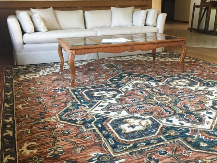 Stylish loloi Victoria rust Ivory area rugs in Oak View, CA from Chisum's Floor Covering