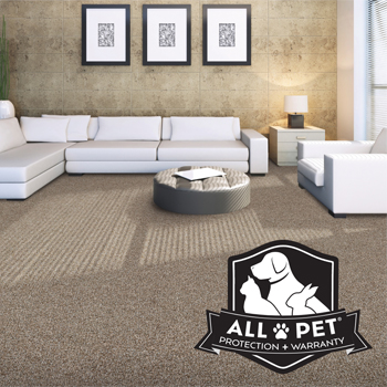 Pet Friendly EverLux carpet with AllPet Protection