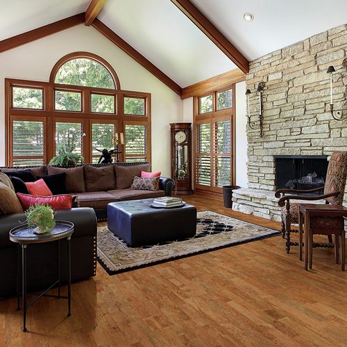 Cork floor installation in Oak View, CA from Chisum's Floor Covering